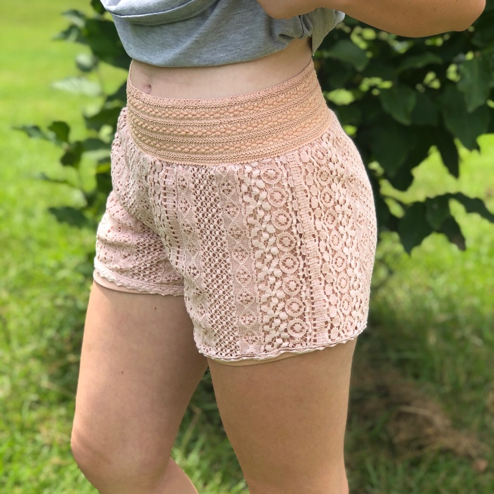 Pink shorts
